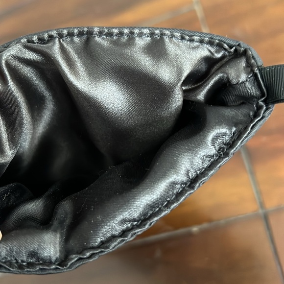 MAC Cosmetics Christmas Holiday Stocking Black Satin NWOT - Picture 4 of 5